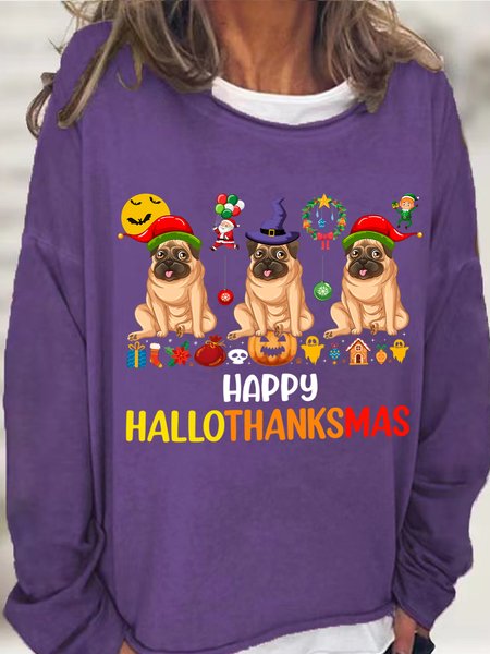 Lilicloth X Abu Gift For Dog Lover Happy Hallothanksmas Womens Sweatshirt, Purple, Hoodies&Sweatshirts
Lilicloth X Abu Gift For Dog Lover Happy Hallothanksmas Womens Sweatshirt, Purple, Hoodies&Sweatshirts