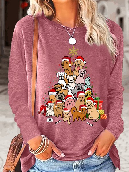 Women's Long Sleeve Blouse Spring/Fall Text Letters Cotton-Blend Crew Neck Daily Going Out Casual Top, Rose red, Shirts
Women's Long Sleeve Blouse Spring/Fall Text Letters Cotton-Blend Crew Neck Daily Going Out Casual Top, Rose red, Shirts
