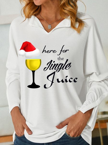 Lilicloth X Nasir Here For The Jingle Juice Womens Shawl Collar Sweatshirt, White, Hoodies&Sweatshirts
Lilicloth X Nasir Here For The Jingle Juice Womens Shawl Collar Sweatshirt, White, Hoodies&Sweatshirts
