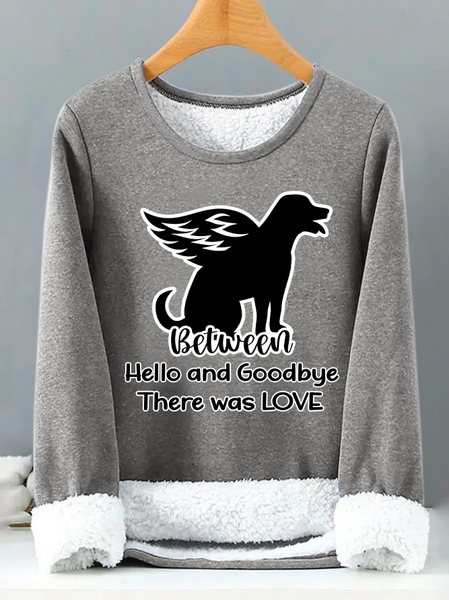 Lilicloth X Paula Dog Memorial Between Hello And Goodbye There Was Love Womens Warmth Fleece Sweatshirt, Gray, Hoodies&Sweatshirts
Lilicloth X Paula Dog Memorial Between Hello And Goodbye There Was Love Womens Warmth Fleece Sweatshirt, Gray, Hoodies&Sweatshirts