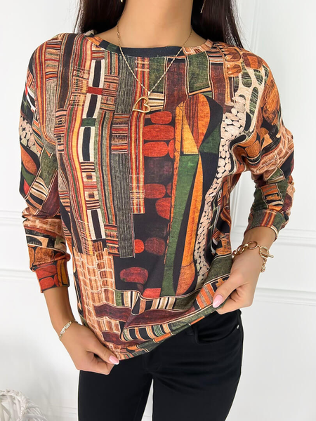 Cotton-Blend Crew Neck Casual Sweatshirt, Multicolor, Sweatshirts & Hoodies
Cotton-Blend Crew Neck Casual Sweatshirt, Multicolor, Sweatshirts & Hoodies