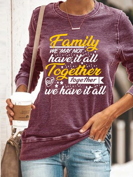 Lilicloth X Y Family We May Not Have It All Together But Together We Have It All Womens Sweatshirt, Purple, Hoodies&Sweatshirts
Lilicloth X Y Family We May Not Have It All Together But Together We Have It All Womens Sweatshirt, Purple, Hoodies&Sweatshirts