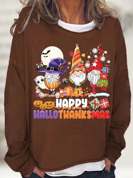 Womens Happy Hallothanksmas Holiday Gnomes Crew Neck Sweatshirt, Coffee, Hoodies&Sweatshirts
Womens Happy Hallothanksmas Holiday Gnomes Crew Neck Sweatshirt, Coffee, Hoodies&Sweatshirts