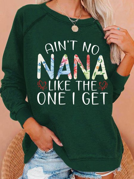 Lilicloth X Abu Ain't No Nana Like The One I Get Womens Sweatshirt, Green, Hoodies&Sweatshirts
Lilicloth X Abu Ain't No Nana Like The One I Get Womens Sweatshirt, Green, Hoodies&Sweatshirts
