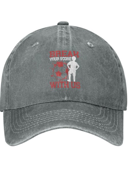 Lilicloth X Jessanjony Break Your Score With Us Trends Graphic Adjustable Hat, Gray, Hats
Lilicloth X Jessanjony Break Your Score With Us Trends Graphic Adjustable Hat, Gray, Hats