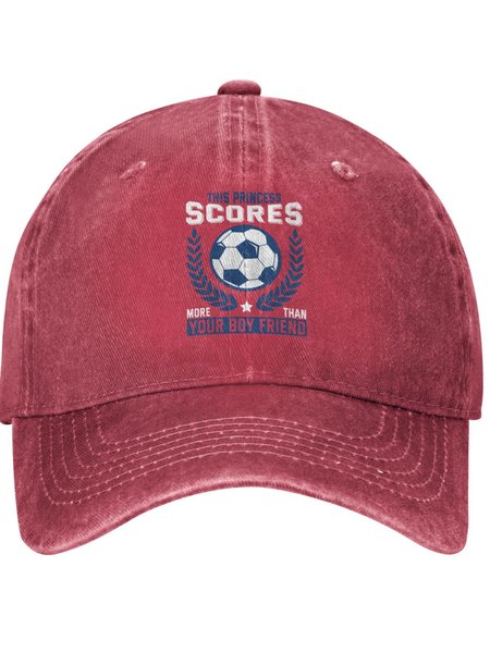 Lilicloth X Jessanjony This Princess Scores More Than Your Boy Friend Trends Graphic Adjustable Hat, Red, Hats
Lilicloth X Jessanjony This Princess Scores More Than Your Boy Friend Trends Graphic Adjustable Hat, Red, Hats