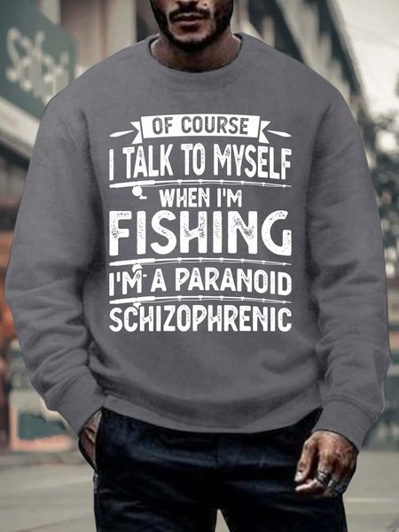 Men’s Of Course I Talk To Myself When I’m Fishing I’m A Paranoid Schizophrenic Casual Crew Neck Sweatshirt, Red, Hoodies&Sweatshirts
Men’s Of Course I Talk To Myself When I’m Fishing I’m A Paranoid Schizophrenic Casual Crew Neck Sweatshirt, Red, Hoodies&Sweatshirts