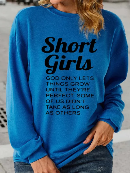 Women's Shorts Girls Print Casual Crew Neck Sweatshirt, Blue, Hoodies&Sweatshirts
Women's Shorts Girls Print Casual Crew Neck Sweatshirt, Blue, Hoodies&Sweatshirts