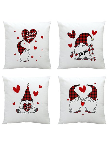 18x18 Set of 4 Pillow Covers, Valentines Day Gifts Decorative Cushion Case For Home Wedding Outdoor Indoor Decor, Color1, Pillow Covers
18x18 Set of 4 Pillow Covers, Valentines Day Gifts Decorative Cushion Case For Home Wedding Outdoor Indoor Decor, Color1, Pillow Covers