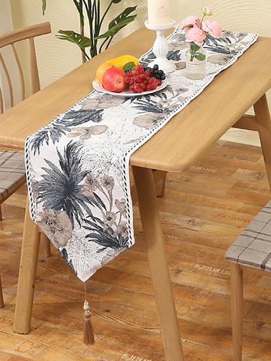 13*72 Tablecloth Floral Leaf Table Tarps Party Decorations, Color2, Tablecloth 
13*72 Tablecloth Floral Leaf Table Tarps Party Decorations, Color2, Tablecloth