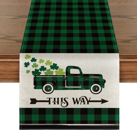 13*72 Table Cloth St.Partrick's Day Table Tarps Party Decorations, Tablecloth