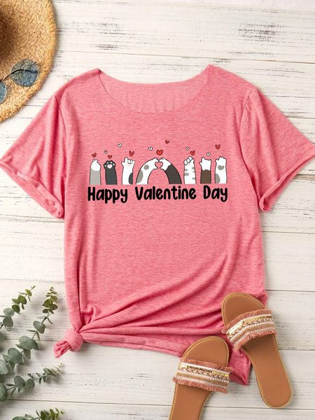 Lilicloth X Manikvskhan Cat Paws Heart Happy Valentine Day Women‘s T-Shirt, Pink, T-shirts
Lilicloth X Manikvskhan Cat Paws Heart Happy Valentine Day Women‘s T-Shirt, Pink, T-shirts