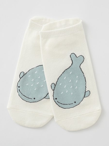 Casual Fun Cartoon Animal Pattern Cotton Socks Daily Commuting Outdoor Accessories, Blue, Socks
Casual Fun Cartoon Animal Pattern Cotton Socks Daily Commuting Outdoor Accessories, Blue, Socks