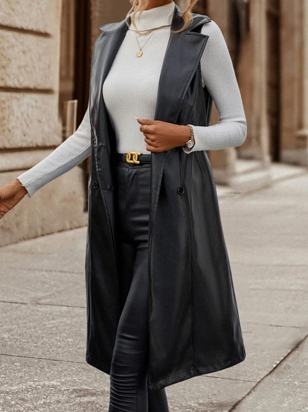 Urban Loose Vest, Black, Vests & Gilets