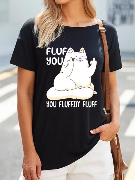 Lilicloth X Manikvskhan Cat Fluf You You Fluffin' Fluff Women's T-Shirt, Black, T-shirts
Lilicloth X Manikvskhan Cat Fluf You You Fluffin' Fluff Women's T-Shirt, Black, T-shirts
