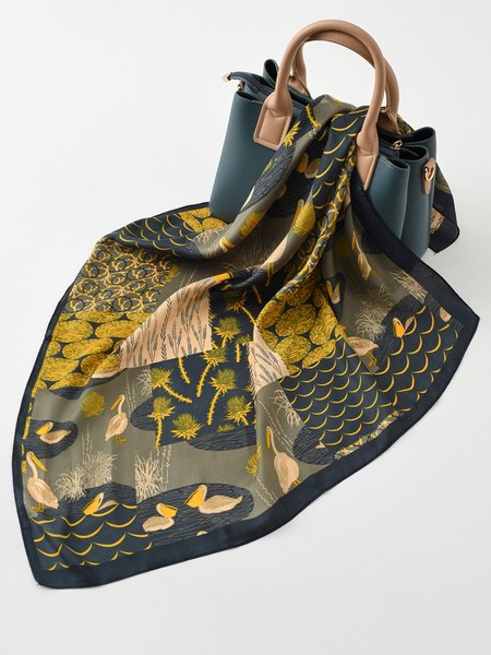 Boho Vacation Floral Animal Print Scarves Vacation Beach Daily Commuting Accessories, Black, Women Scarves & Shawls
Boho Vacation Floral Animal Print Scarves Vacation Beach Daily Commuting Accessories, Black, Women Scarves & Shawls