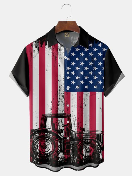 American Flag Vintage Car Chest Pocket Short Sleeve Casual Shirt, Black, Men Shirts
American Flag Vintage Car Chest Pocket Short Sleeve Casual Shirt, Black, Men Shirts