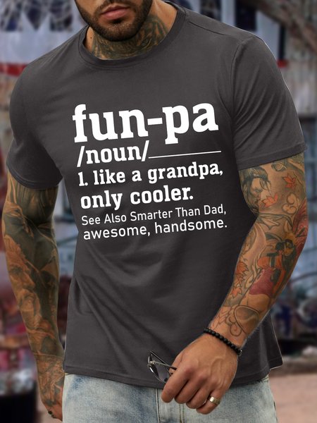 Lilicloth X Manikvskhan Funny Grandpa Gift Funpa Men's T-Shirt, Deep gray, T-shirts
Lilicloth X Manikvskhan Funny Grandpa Gift Funpa Men's T-Shirt, Deep gray, T-shirts