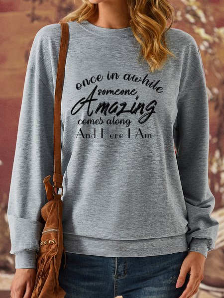 Lilicloth X Y Once In Awhile Someone Amazing Comes Along Women's Sweatshirt, Gray, Hoodies&Sweatshirts
Lilicloth X Y Once In Awhile Someone Amazing Comes Along Women's Sweatshirt, Gray, Hoodies&Sweatshirts