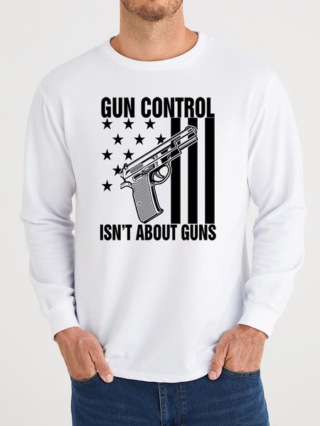 Lilicloth X Y Gun Control Isn't About Guns Men's Sweatshirt, White, Hoodies&Sweatshirts
Lilicloth X Y Gun Control Isn't About Guns Men's Sweatshirt, White, Hoodies&Sweatshirts