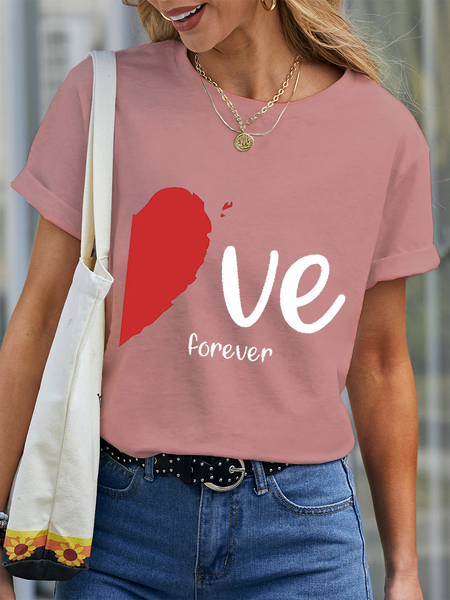 Women’s Valentines Love Together Forever Text Letters Casual Couple T-Shirt, Pink, T-shirts
Women’s Valentines Love Together Forever Text Letters Casual Couple T-Shirt, Pink, T-shirts
