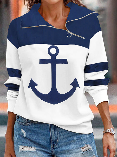 Asymmetrical Casual Color Block Sweatshirt, Blue, Sweatshirts & Hoodies
Asymmetrical Casual Color Block Sweatshirt, Blue, Sweatshirts & Hoodies