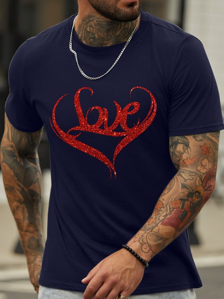 Lilicloth X Manikvskhan Valentine‘s Day Men's Couple T-Shirt, Purplish blue, T-shirts
Lilicloth X Manikvskhan Valentine‘s Day Men's Couple T-Shirt, Purplish blue, T-shirts