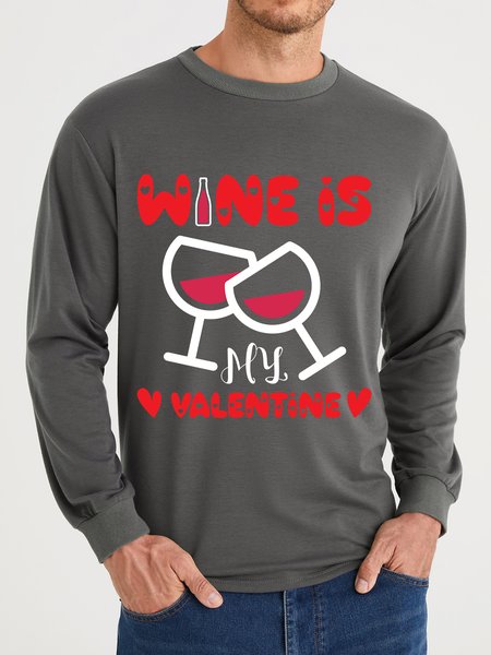 Lilicloth X Rajib Sheikh Wine Is My Valentine Men's Sweatshirt, Gray, Hoodies&Sweatshirts
Lilicloth X Rajib Sheikh Wine Is My Valentine Men's Sweatshirt, Gray, Hoodies&Sweatshirts