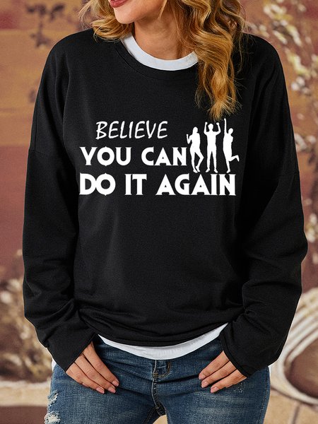 Lilicloth X Zahra Believe You Can Do It Again Women's Sweatshirt, Black, Hoodies&Sweatshirts
Lilicloth X Zahra Believe You Can Do It Again Women's Sweatshirt, Black, Hoodies&Sweatshirts