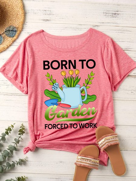 Lilicloth X Manikvskhan Born To Garden Forced To Work Women's T-Shirt, Pink, T-shirts
Lilicloth X Manikvskhan Born To Garden Forced To Work Women's T-Shirt, Pink, T-shirts