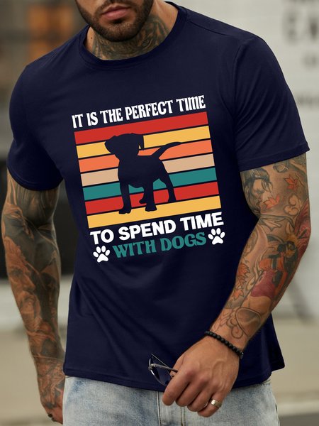 Lilicloth X Rajib Sheikh It Is The Perfect Time To Spend Time With Dogs Men's T-Shirt, Deep blue, T-shirts
Lilicloth X Rajib Sheikh It Is The Perfect Time To Spend Time With Dogs Men's T-Shirt, Deep blue, T-shirts