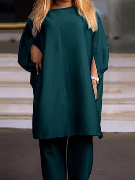 Urban Loose Crew Neck Short sleeve Mid-long Shirt, Green, Blouses and Shirts
Urban Loose Crew Neck Short sleeve Mid-long Shirt, Green, Blouses and Shirts