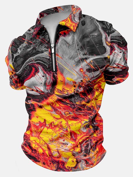 Men’s Texture Abstract Art Pattern Regular Fit Abstract Polo Collar Casual Polo Shirt, As picture, T-shirts
Men’s Texture Abstract Art Pattern Regular Fit Abstract Polo Collar Casual Polo Shirt, As picture, T-shirts