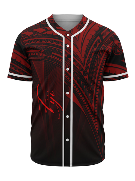 

Geometry Short Sleeve Baseball Shirt, Red, Baseball Shirts