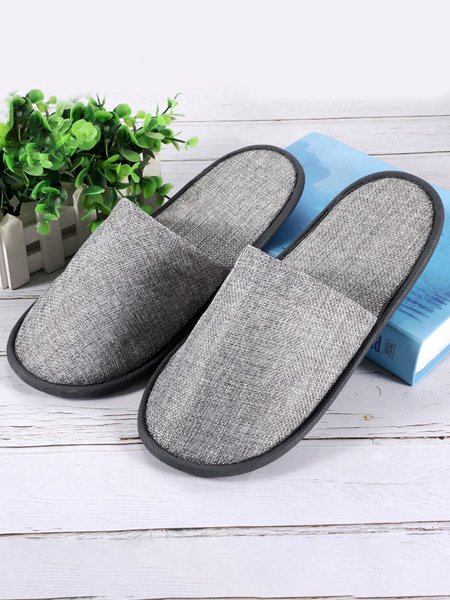 Vacation Travel Portable Disposable Linen Slippers, Deep gray, Sandals & Slippers
Vacation Travel Portable Disposable Linen Slippers, Deep gray, Sandals & Slippers