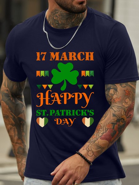 Lilicloth X Rajib Sheikh 17 March Happy St. Patrick's Day Men's T-Shirt, Deep blue, T-shirts
Lilicloth X Rajib Sheikh 17 March Happy St. Patrick's Day Men's T-Shirt, Deep blue, T-shirts