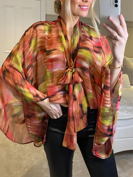 Casual Abstract Loose Shirt, Multicolor, Blouses and Shirts
Casual Abstract Loose Shirt, Multicolor, Blouses and Shirts