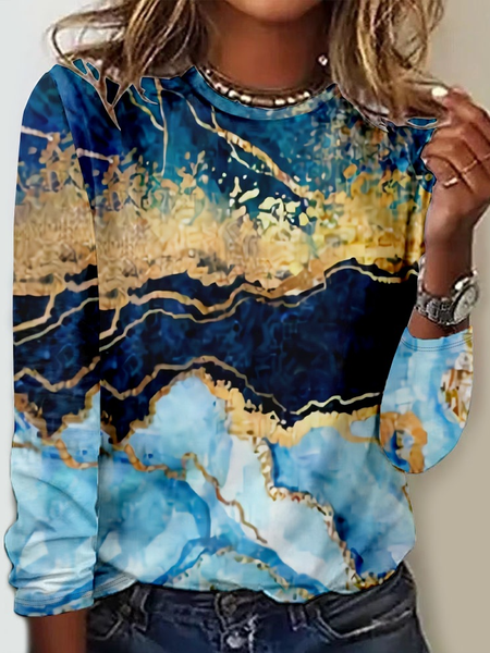 Women's Abstract Art Graphic Printing Crew Neck Casual Regular Fit Abstract Shirt, As picture, Long sleeves
Women's Abstract Art Graphic Printing Crew Neck Casual Regular Fit Abstract Shirt, As picture, Long sleeves