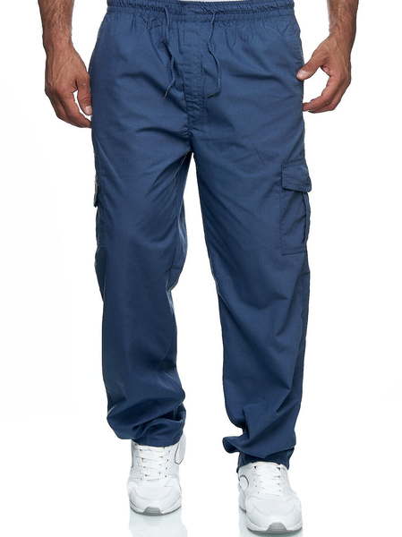 Men's Cargo Pants Work Pants Elastic Waist Multi Pocket Straight Leg Plain Sports Outdoor, Navy blue, Pants
Men's Cargo Pants Work Pants Elastic Waist Multi Pocket Straight Leg Plain Sports Outdoor, Navy blue, Pants