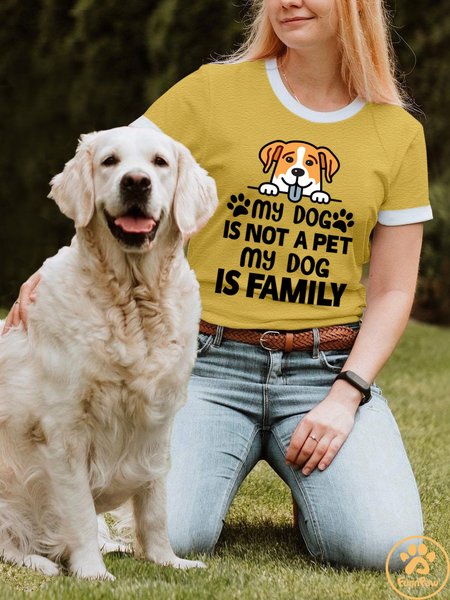 Lilicloth X Funnpaw X Manikvskhan My Dog Is Not A Pet My Dog Is Family Women's T-Shirt, Yellow, T-shirts
Lilicloth X Funnpaw X Manikvskhan My Dog Is Not A Pet My Dog Is Family Women's T-Shirt, Yellow, T-shirts