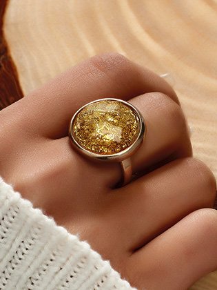 Gold Simple Yellow Crystal Ring Female Daily Party Top Jewelry, Golden, Rings
Gold Simple Yellow Crystal Ring Female Daily Party Top Jewelry, Golden, Rings