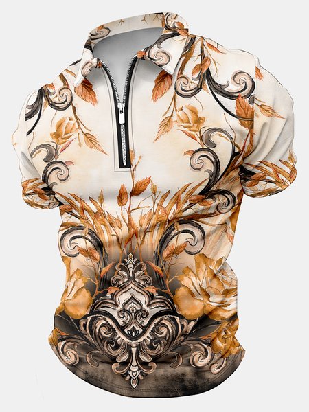 Men’s Plant Pattern Casual Regular Fit Polo Collar 3D Printing Polo Shirt, As picture, T-shirts
Men’s Plant Pattern Casual Regular Fit Polo Collar 3D Printing Polo Shirt, As picture, T-shirts