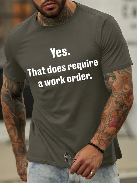 Lilicloth X Hynek Rajtr Yes That Does Require A Work Order Men's T-Shirt, Deep gray, T-shirts
Lilicloth X Hynek Rajtr Yes That Does Require A Work Order Men's T-Shirt, Deep gray, T-shirts