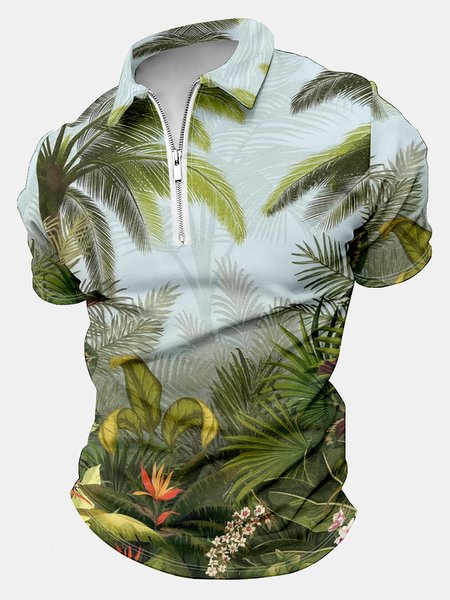 Men’s Outdoor Vacation Tropical Rainforest PatternRegular Fit Polo Collar 3D Printing Casual Polo Shirt, As picture, T-shirts
Men’s Outdoor Vacation Tropical Rainforest PatternRegular Fit Polo Collar 3D Printing Casual Polo Shirt, As picture, T-shirts