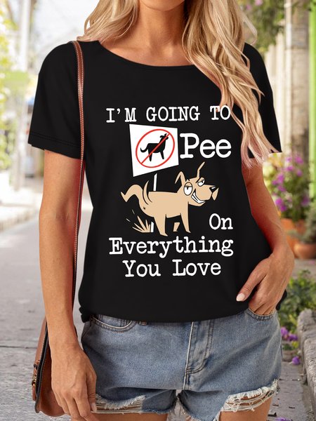 Lilicloth X Manikvskhan Dog Lover I'm Going To Pee On Everything You Love Women's T-Shirt, Black, T-shirts
Lilicloth X Manikvskhan Dog Lover I'm Going To Pee On Everything You Love Women's T-Shirt, Black, T-shirts