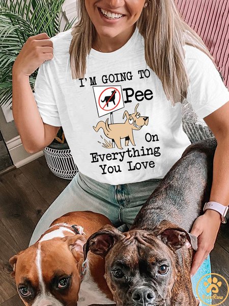 Lilicloth X Funnpaw X Manikvskhan I'm Going To Pee On Everything You Love Women's T-Shirt, White, T-shirts
Lilicloth X Funnpaw X Manikvskhan I'm Going To Pee On Everything You Love Women's T-Shirt, White, T-shirts