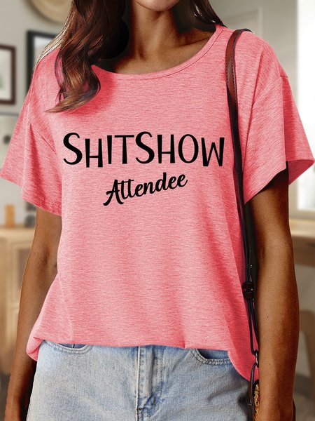 Lilicloth X Paula Shitshow Attendee Women's T-Shirt, Red, T-shirts