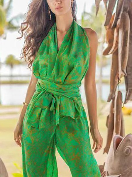 Floral Elegant No Elasticity Regular Fit Shirt, As picture, Blouses and Shirts