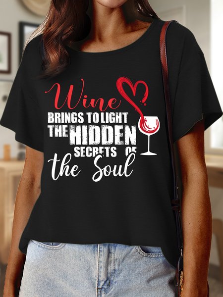 Lilicloth X Y Wine Brings To Light The Hidden Secrets Of The Soul Women's T-Shirt, Black, T-shirts
Lilicloth X Y Wine Brings To Light The Hidden Secrets Of The Soul Women's T-Shirt, Black, T-shirts