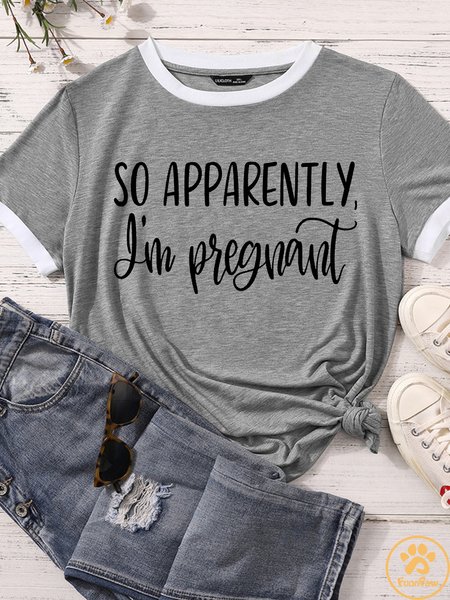 Lilicloth X Funnpaw Women's So Apparently I'm Pregnant Matching T-Shirt, Gray, T-shirts
Lilicloth X Funnpaw Women's So Apparently I'm Pregnant Matching T-Shirt, Gray, T-shirts